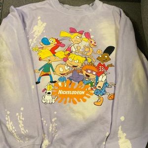 Nickelodeon Old school cartoon sweater